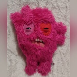 Fugglers NEW FUGGS ON THE BLOCK Captain Cardiac Link Plush Monster 10”